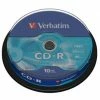 CD-R 80'700MB*52 VERBATIM SPINDLE 10TEM.43437 -Κατάστημα HP 510100001457