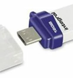 MEMORY USB+MICRO USB 16GB 3.0 INTEGRAL FUSION OTG 704625 PURPLE