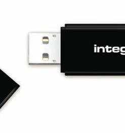 MEMORY USB 8GB 3.0 INTEGRAL FLASH BLACK