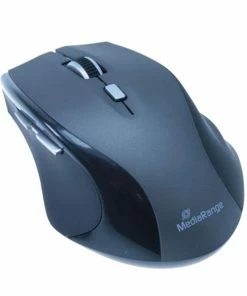 MOUSE ΟΠΤΙΚΟ ΑΣΥΡΜΑΤΟ MEDIARANGE 5 BUTTONS BLACK-GREY