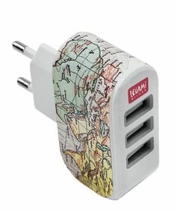 ΠΟΛΥΜΠΡΙΖΟ USB 3 ΘΕΣΕΩΝ LEGAMI PLUG AND CHARGE WACHKIT2 TRAVEL