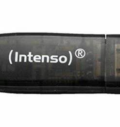 MEMORY USB 16GB 2.0 INTENSO RAINBOW LINE BLACK