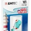 MEMORY USB 16GB 2.0 EMTEC M337 WHALE SAILOR -Κατάστημα HP 510100002513
