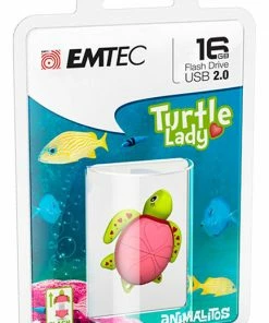 MEMORY USB 16GB 2.0 EMTEC M335 TURTLE LADY