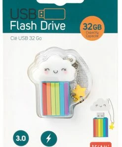 MEMORY USB DRIVE 32GB USB0006 RAINBOW