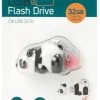 MEMORY USB DRIVE 32GB USB0009 PANDA -Κατάστημα HP 510100002536