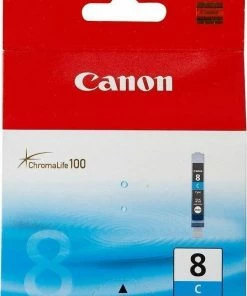ΜΕΛΑΝΙ INKJET CANON CLI-8 CYAN (0621B001)