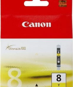 ΜΕΛΑΝΙ INKJET CANON CLI-8 YELLOW (0623B001)