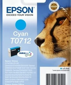 ΜΕΛΑΝΙ INKJET EPSON T0712 ULΤRΑ CΥΑΝ (CΗΕΕΤΑΗ)