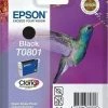 ΜΕΛΑΝΙ INKJET EPSON T0801 BLACK (COLIBRI) -Κατάστημα HP 510300000387