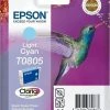 ΜΕΛΑΝΙ INKJET EPSON T0805 LIGHT CYAN (COLIBRI) -Κατάστημα HP 510300000393