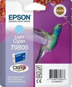 ΜΕΛΑΝΙ INKJET EPSON T0805 LIGHT CYAN (COLIBRI)