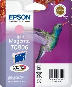 ΜΕΛΑΝΙ INKJET EPSON T0806 LΙGΗΤ ΜΑGΕΝΤΑ (CΟLΙΒRΙ)