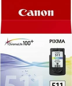 ΜΕΛΑΝΙ INKJET CANON CL-511 CΟLΟR 9ML (2972Β001)