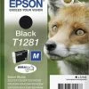 ΜΕΛΑΝΙ INKJET EPSON T1281 ΒLΑCΚ (FOX)-SΙΖΕ ΜΕDΙUΜ -Κατάστημα HP 510300000494