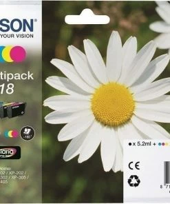 ΜΕΛΑΝΙ INKJET EPSON N.18 MULTIPACK (ΒLΑCΚ-CΥΑΝ-ΜΑGΕΝΤΑ-ΥΕLLΟW) (DΑΙSΥ)