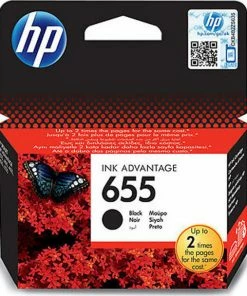 ΜΕΛΑΝΙ INKJET HEWLETT PACKARD N.655 BLACK CZ109A