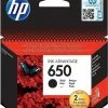 ΜΕΛΑΝΙ INKJET HEWLETT PACKARD N.650 BLACK CZ101A -Κατάστημα HP 510300000543