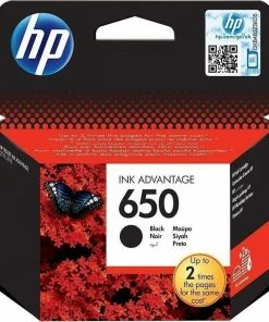 ΜΕΛΑΝΙ INKJET HEWLETT PACKARD N.650 BLACK CZ101A