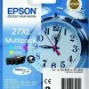 ΜΕΛΑΝΙ INKJET EPSON N.27XL MULTIPACK (CYAN-MAGENTA-YELLOW) T27154 (CLOCK) -Κατάστημα HP 510300000599