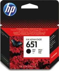 ΜΕΛΑΝΙ INKJET HEWLETT PACKARD N.651 BLACK