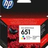 ΜΕΛΑΝΙ INKJET HEWLETT PACKARD N.651 TRI-COLOR -Κατάστημα HP 510300000632