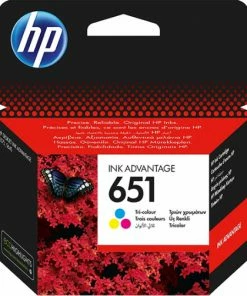 ΜΕΛΑΝΙ INKJET HEWLETT PACKARD N.651 TRI-COLOR