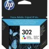 ΜΕΛΑΝΙ INKJET HEWLETT PACKARD N.302 TRI-COLOR -Κατάστημα HP 510300000653