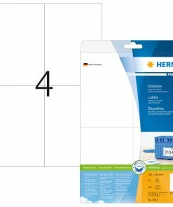 ΕΤΙΚΕΤΕΣ INKJET/LASER/COPIER 105*148mm.25Φ.HERMA 5063
