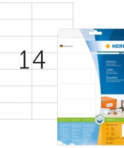 ΕΤΙΚΕΤΕΣ INKJET/LASER/COPIER 105*42,3mm.25Φ.HERMA 5057