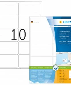 ΕΤΙΚΕΤΕΣ INKJET/LASER/COPIER 99,1*57mm.100Φ.HERMA 4268