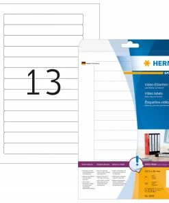 ΕΤΙΚΕΤΕΣ INKJET/LASER/COPIER 147,3*20mm.25Φ.HERMA 5069