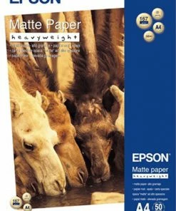 ΧΑΡΤΙ INKJET A4 PHOTO MATT 167GR.50Φ.HEAVYW.EPSON S041256