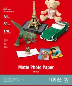 ΧΑΡΤΙ INKJET A4 PHOTO MATT 170GR.50Φ.CANON (7981A005)